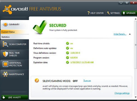 Avast Antivirus explaining and downloading for PC and mobile for free 