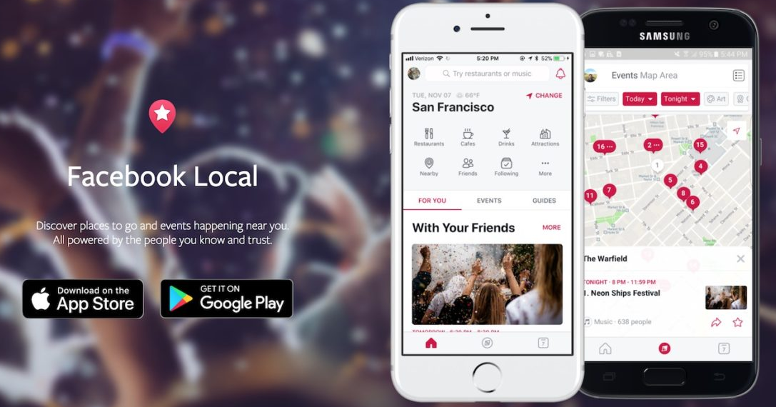 Facebook launches Facebook Local application for Yelp competition